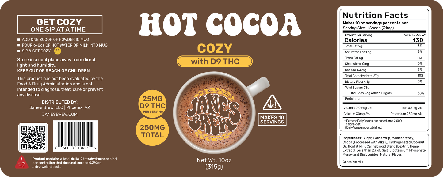 Cozy THC Hot Cocoa