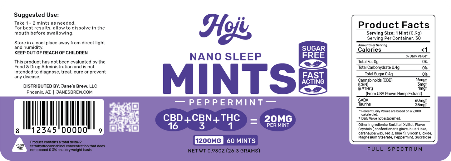 Nano Sleep 3:1 Mints