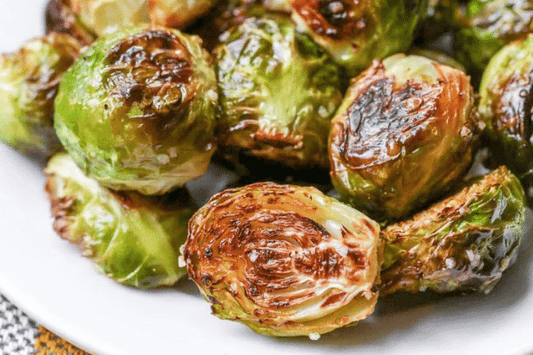 CBD Roasted Brussels Sprouts