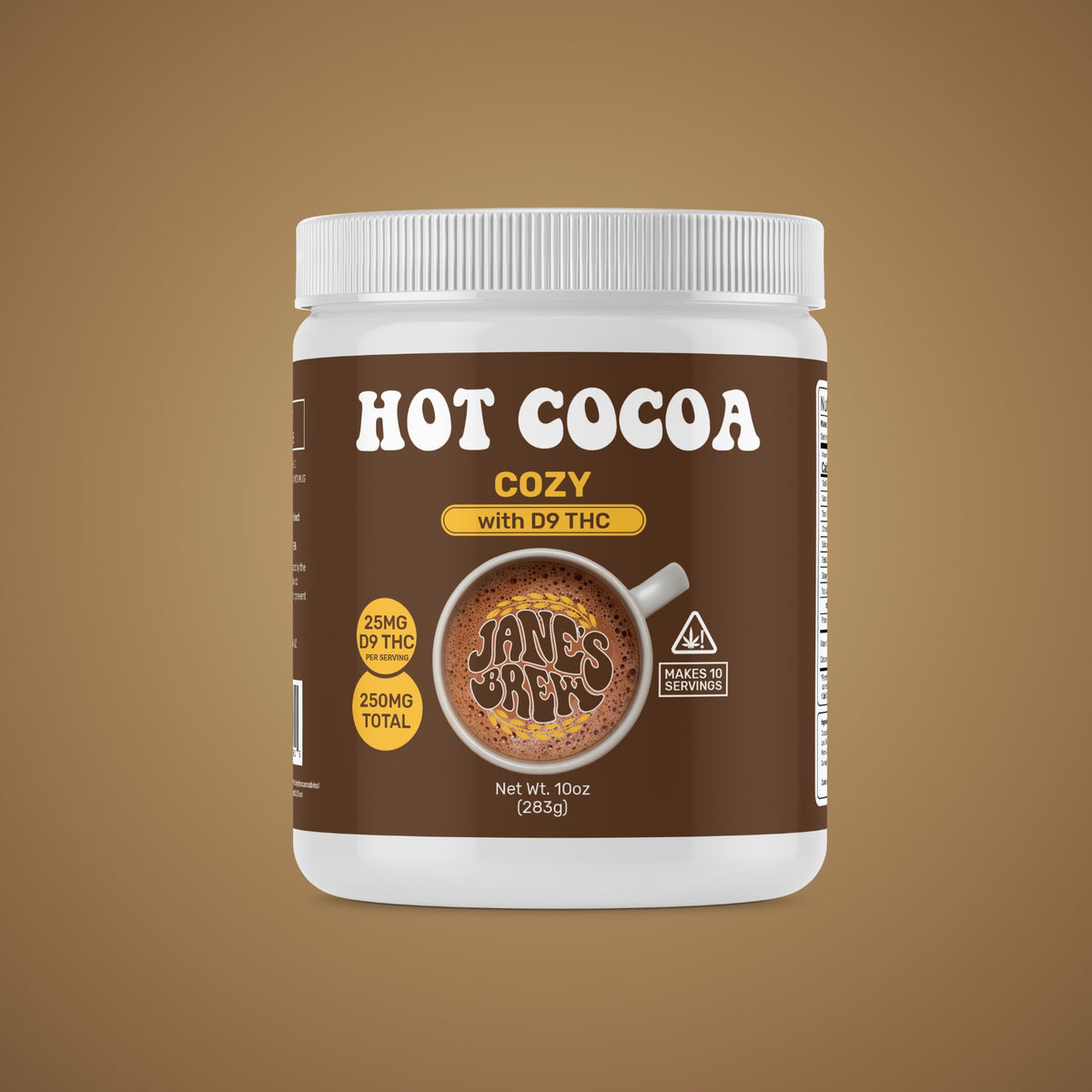 Jane’s Brew hemp-derived hot cocoa collection
