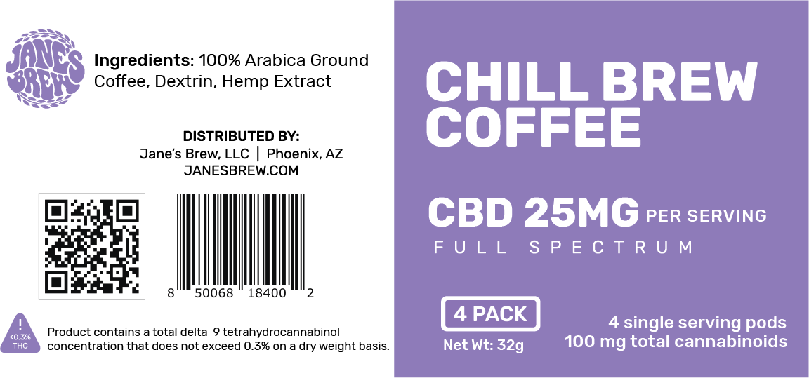 Chill Brew CBD [25MG SERVING]