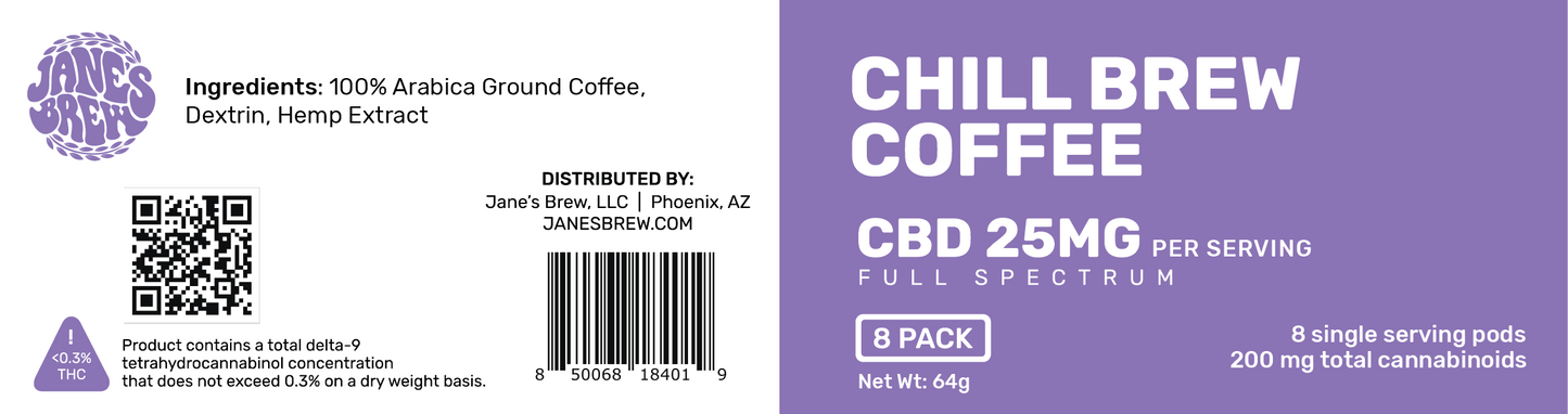 Chill Brew CBD [25MG SERVING]