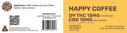 Happy HYBRID Coffee [30MG SERVING]