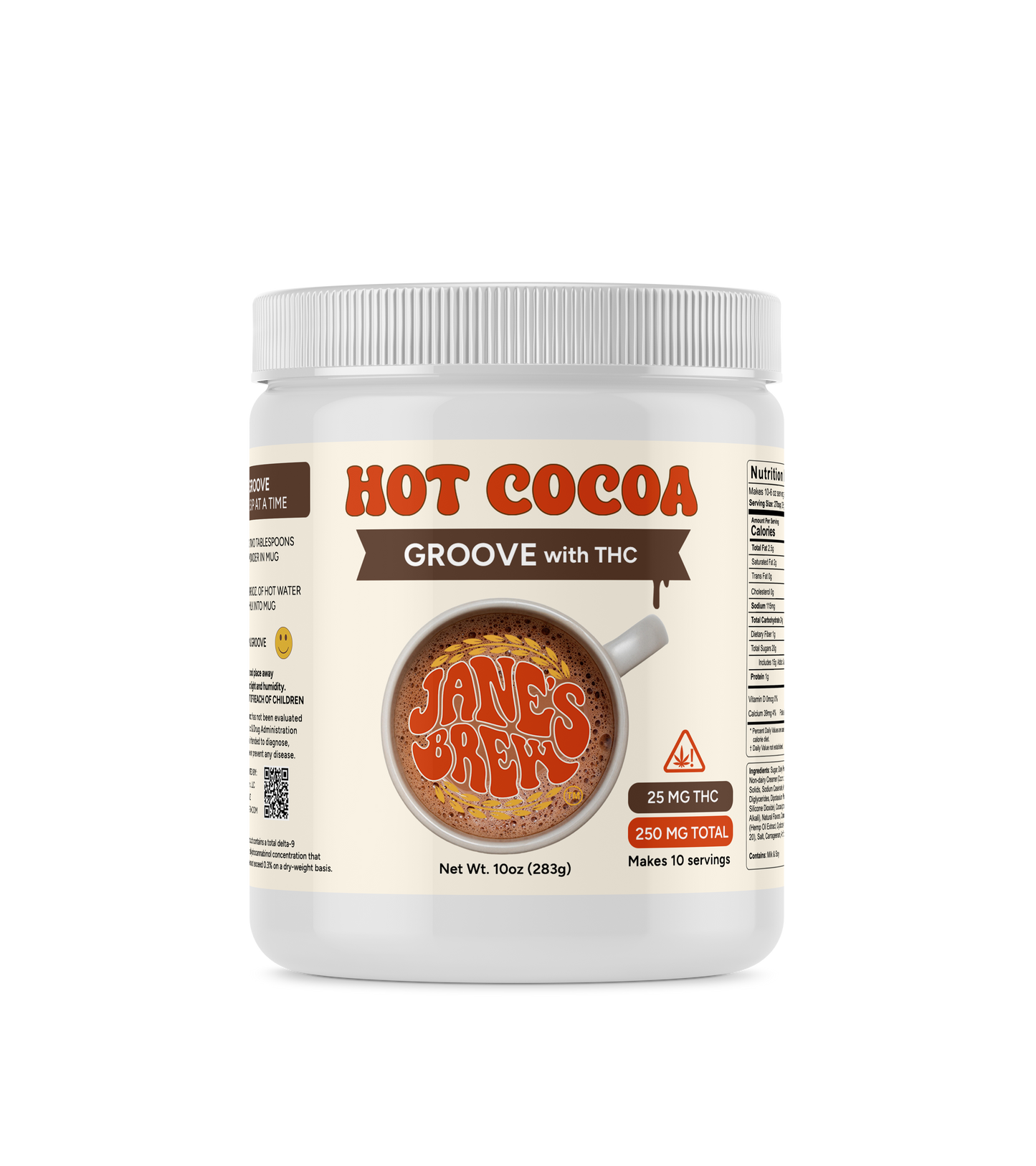 Groove 250 MG THC Hot Cocoa