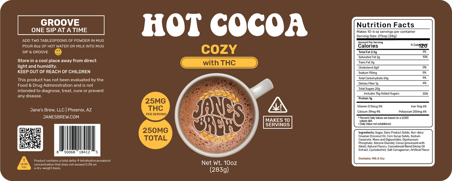 Cozy Hot Cocoa (25mg THC)