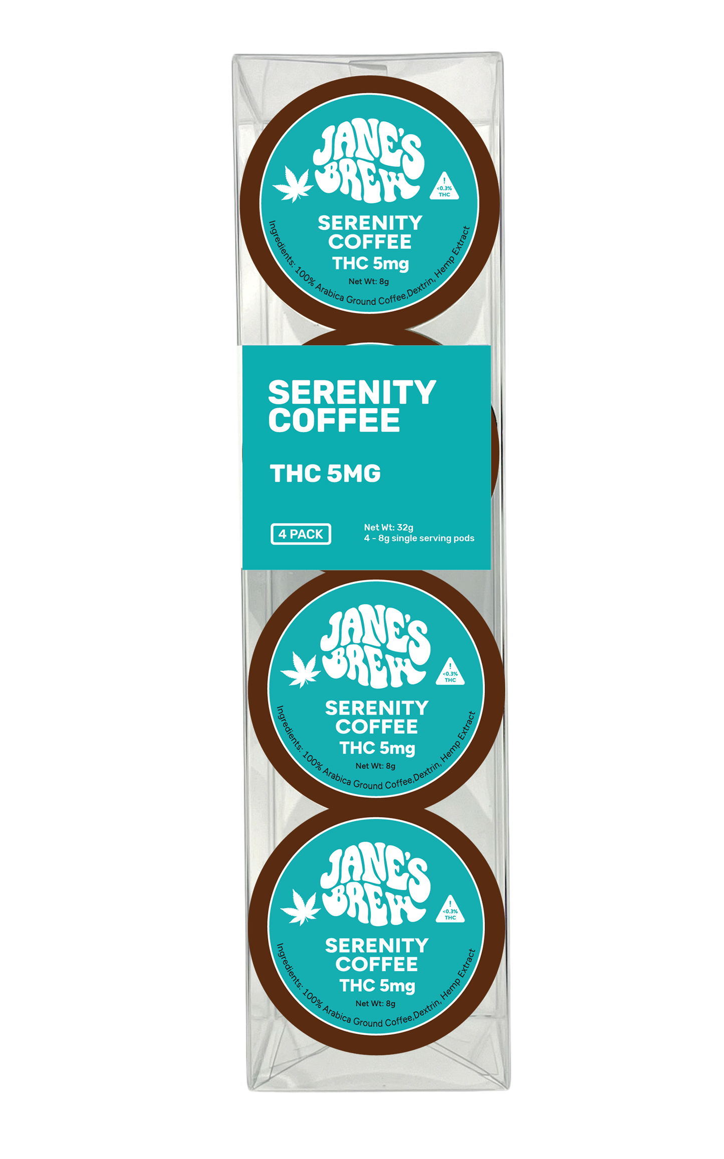 Serenity Coffee (5mg THC)